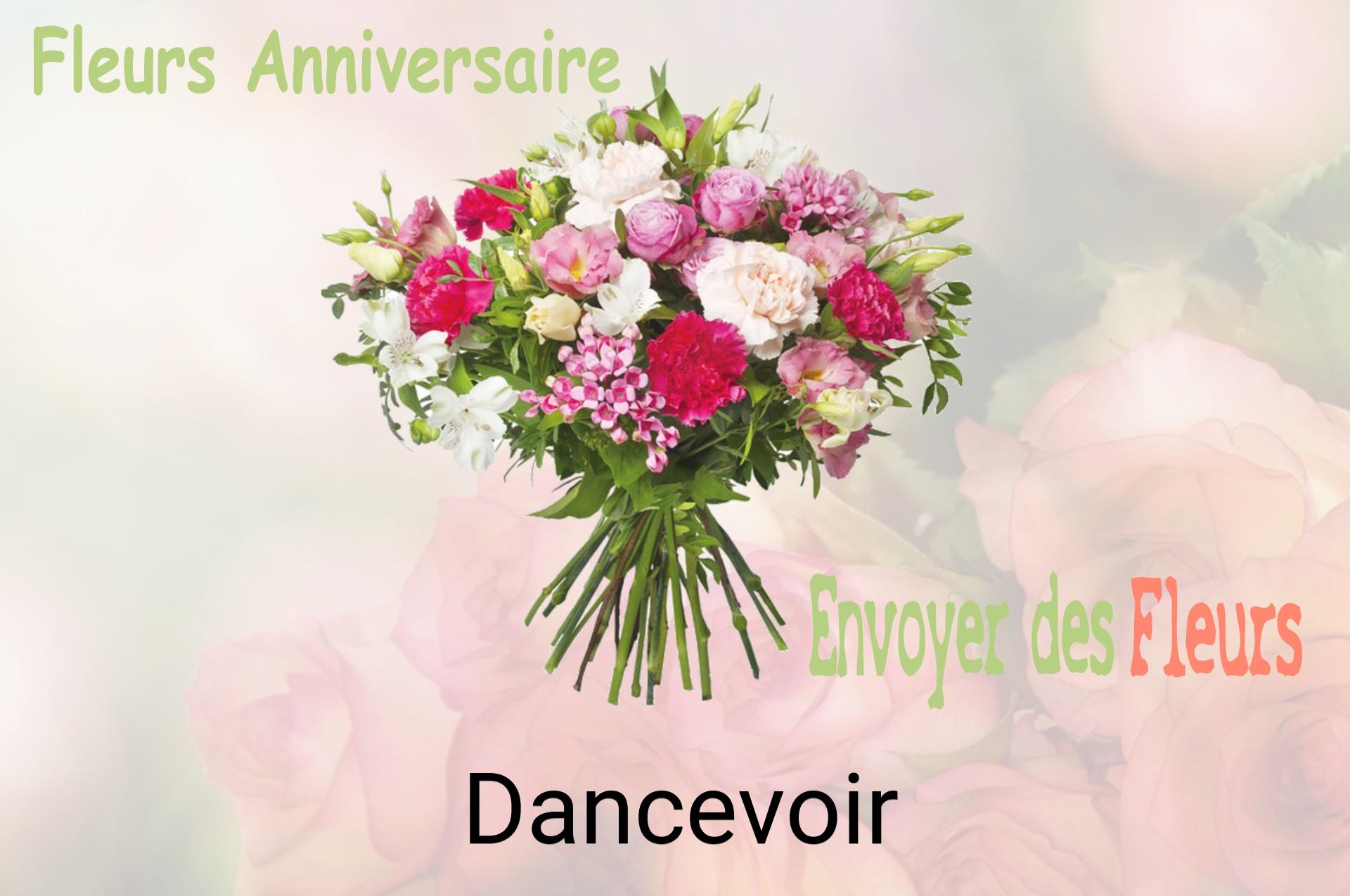 Bouquet de fleurs d’anniversaire livré à Dancevoir