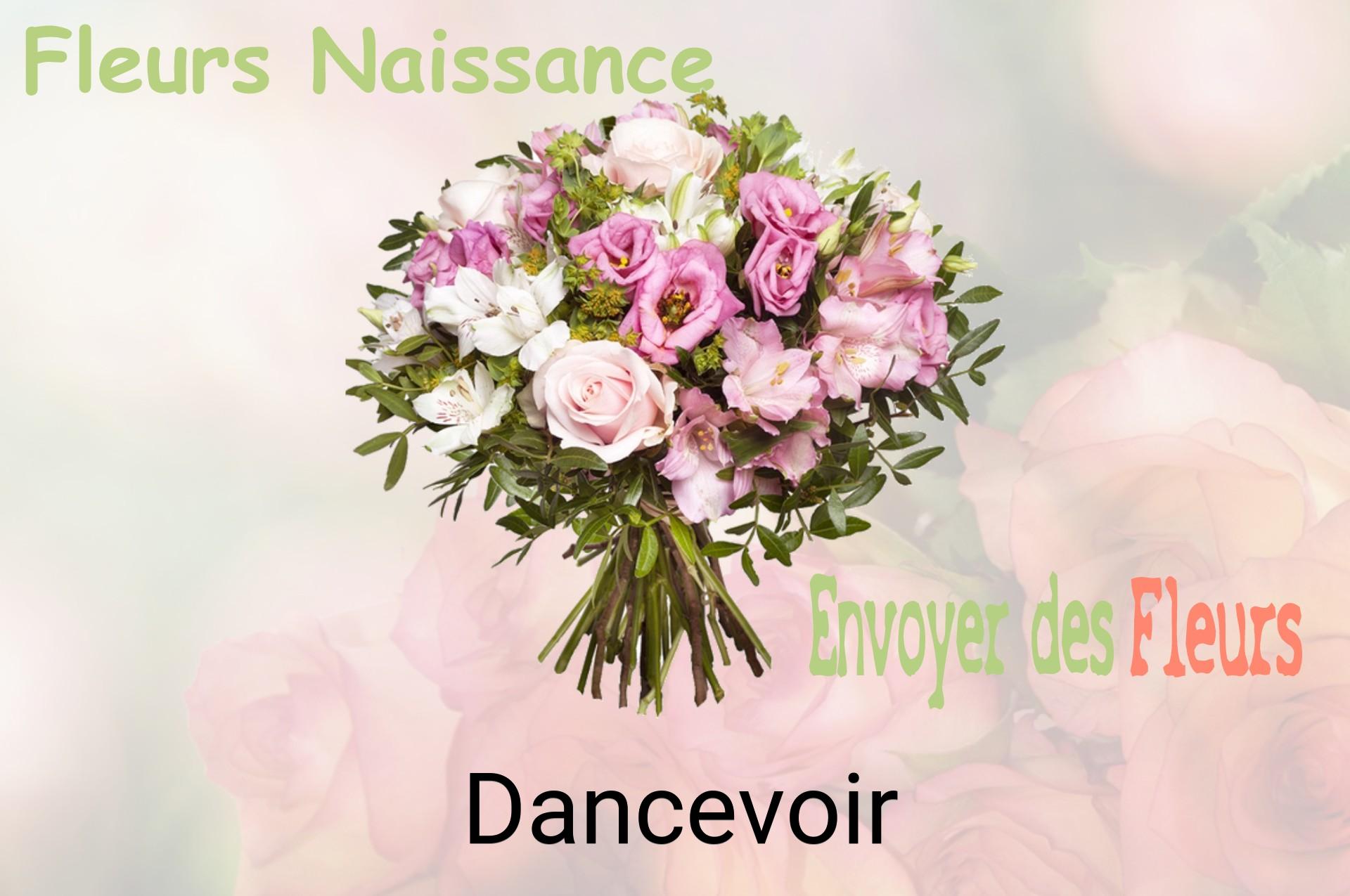 Bouquet de fleurs de naissance livré à Dancevoir